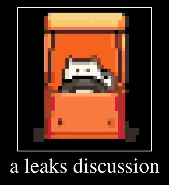 Pixel Dog in Car: A Leaks Discussion Meme
