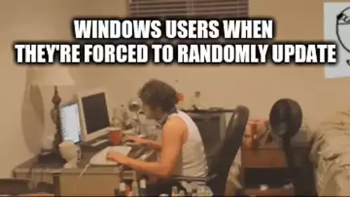 Windows Users Forced to Randomly Update